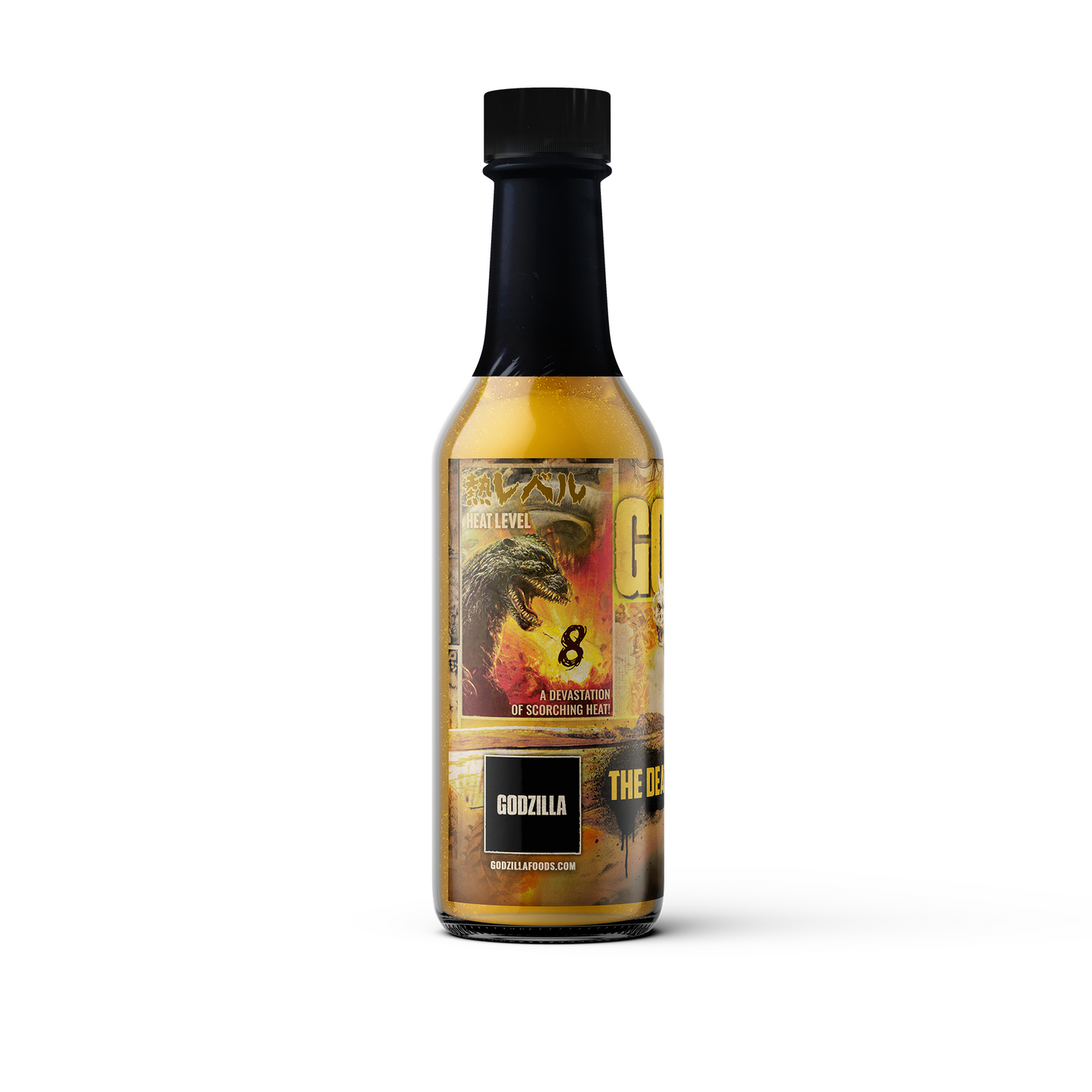 King Ghidorah's The Death Song of Three Storms : Roasted Garlic Habanero Hot Sauce