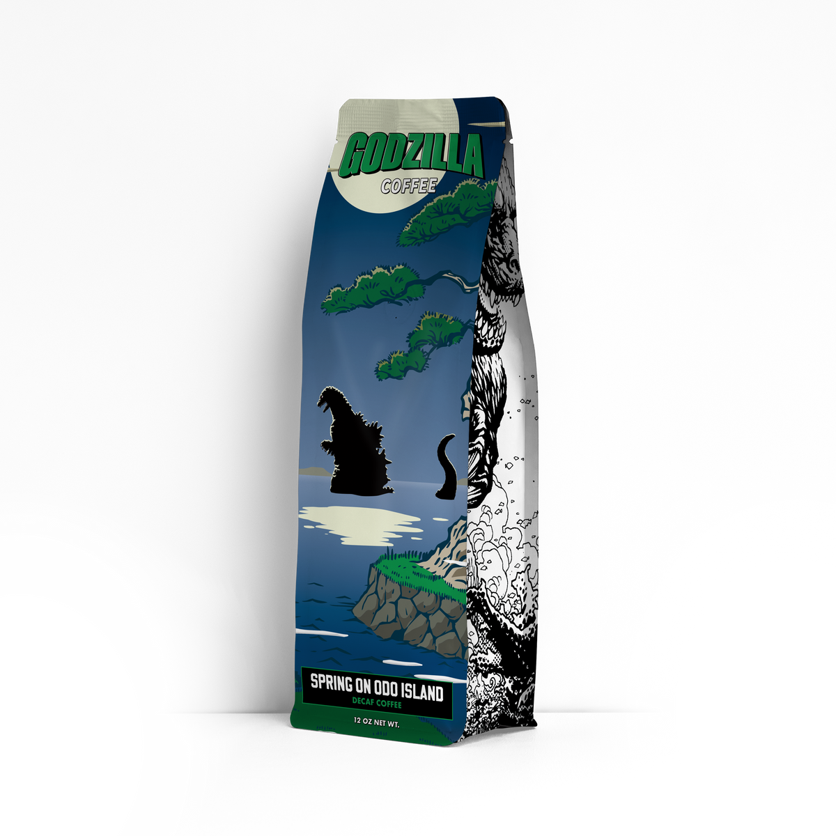 Godzilla's Odo Island Decaf Blend (Dark Roast Coffee)