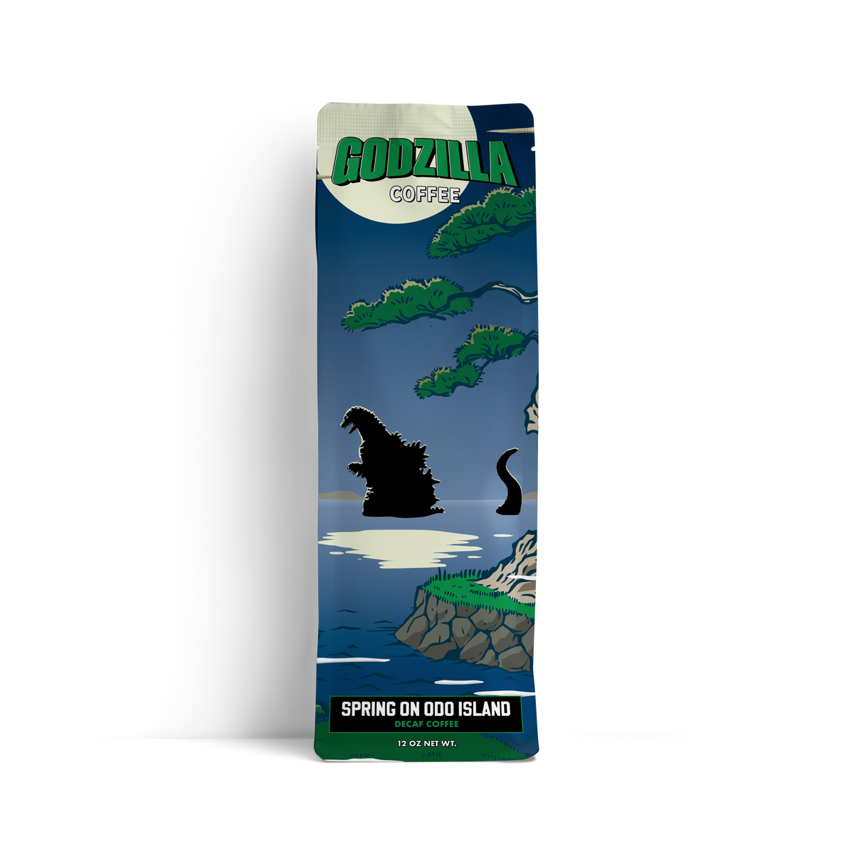 Godzilla's Odo Island Decaf Blend (Dark Roast Coffee)