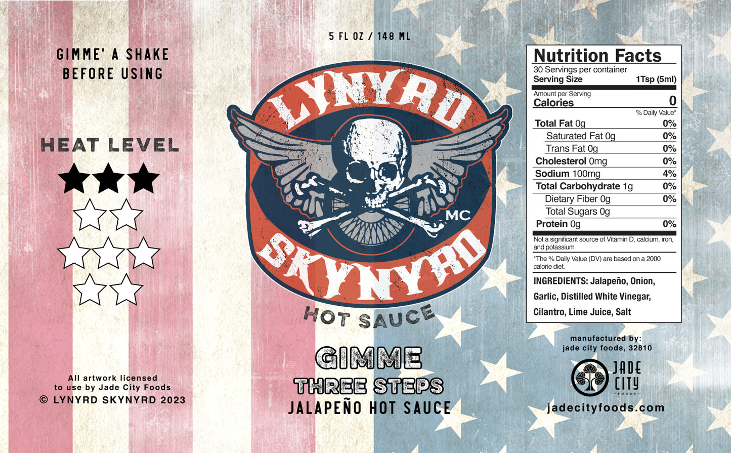 Lynyrd Skynyrd Hot Sauce 5-Pack