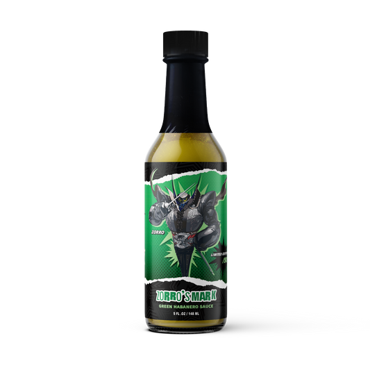 Zorro's Mark : Green Habanero Sauce
