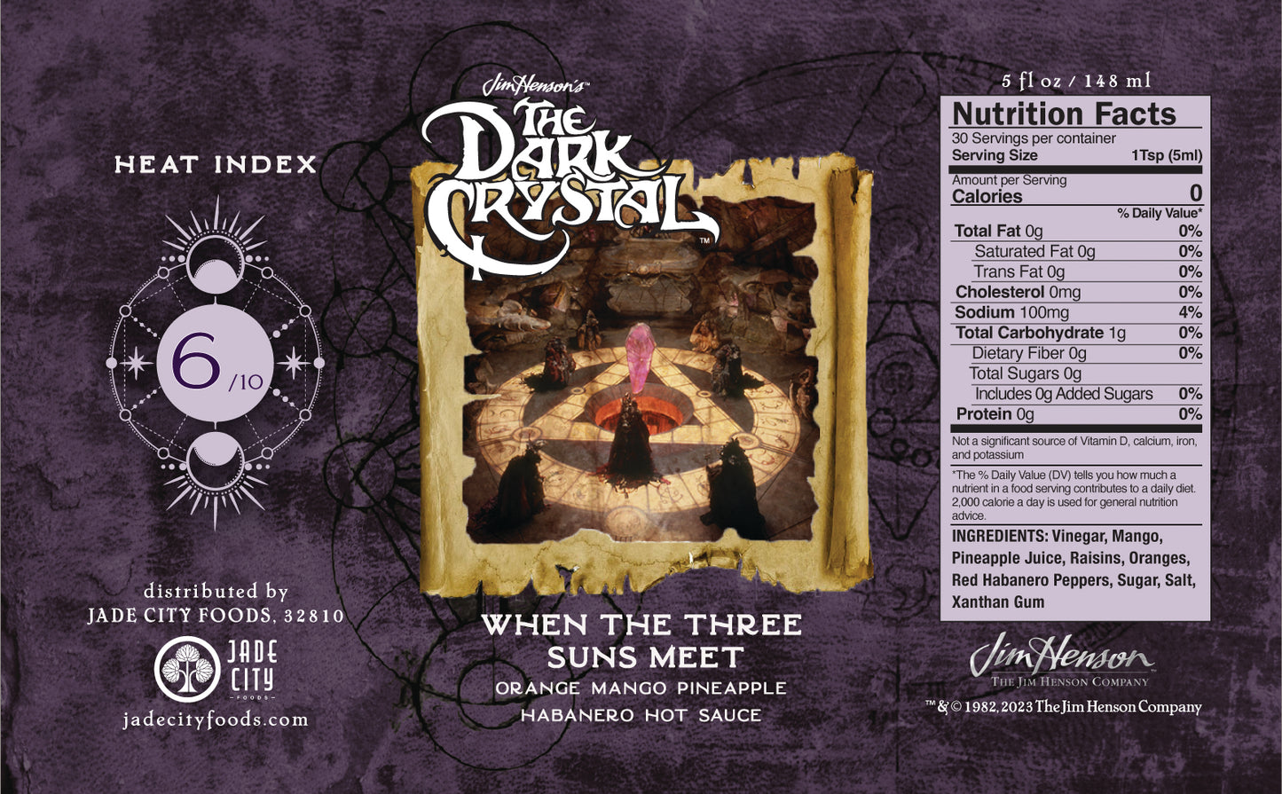 Dark Crystal Hot Sauce 5-Pack