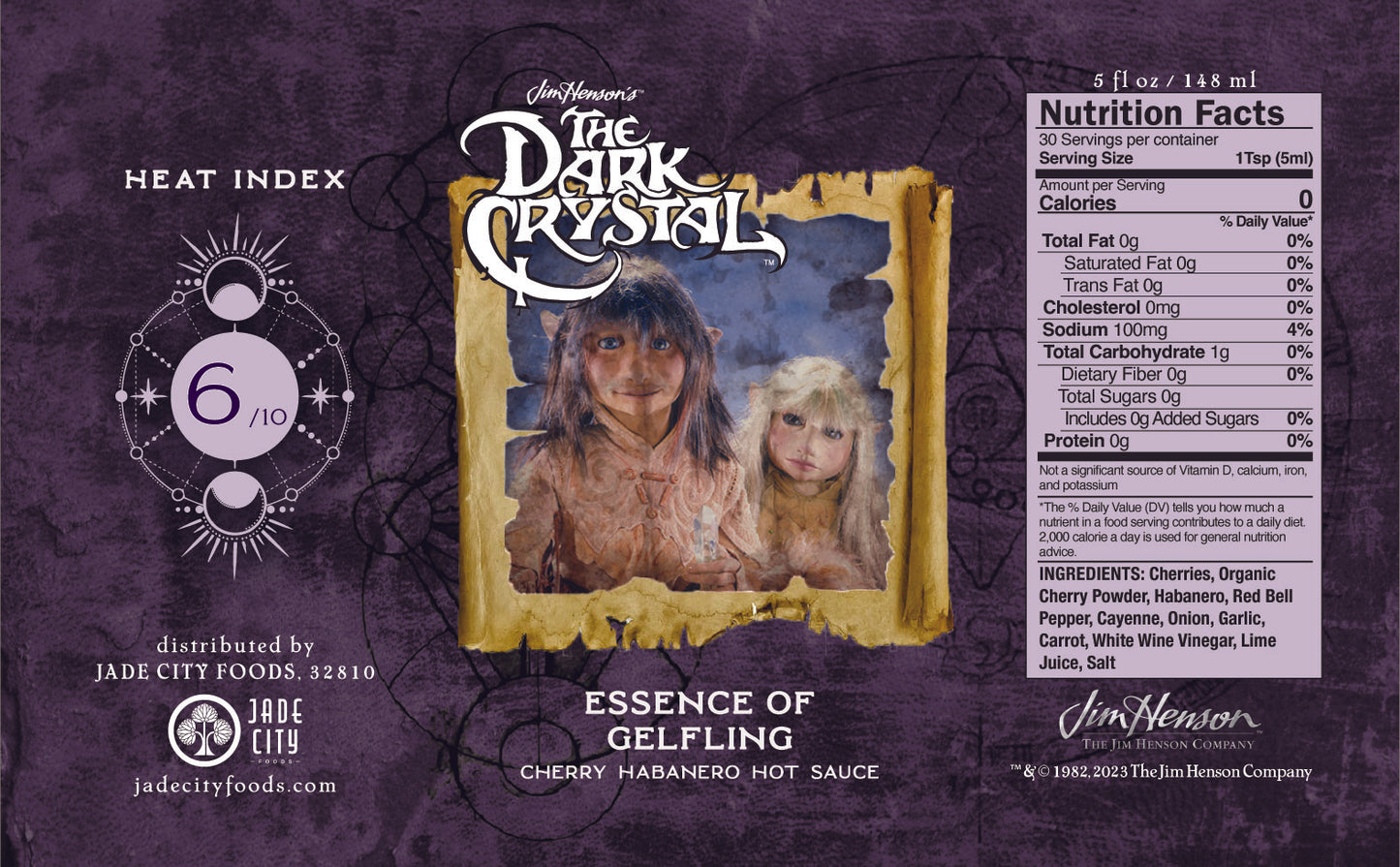 Dark Crystal Hot Sauce 5-Pack