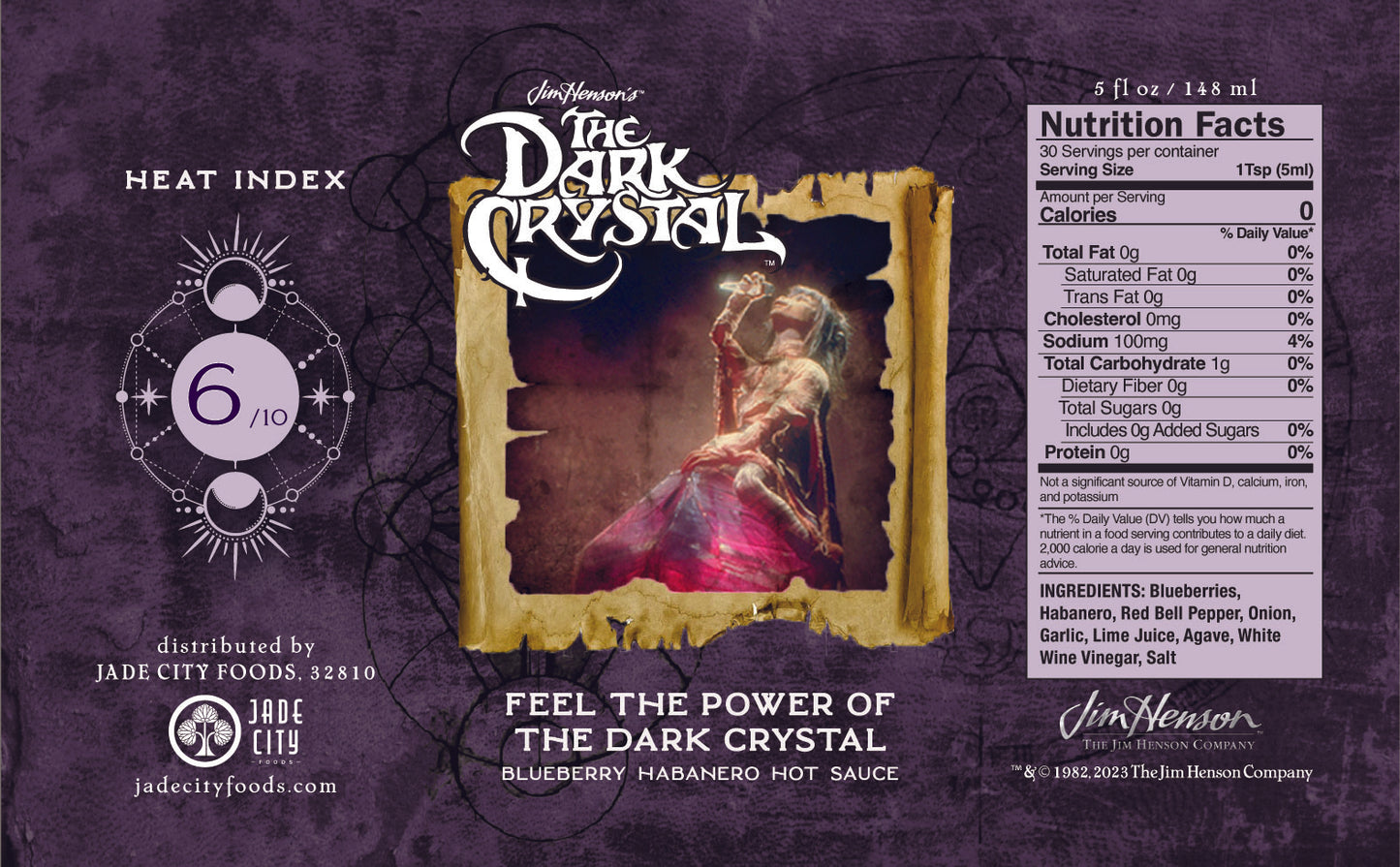 Dark Crystal Hot Sauce 5-Pack