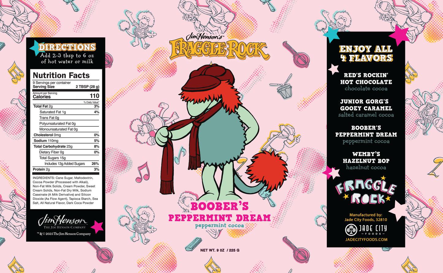 Fraggle Rock Hot Cocoa 4-Pack