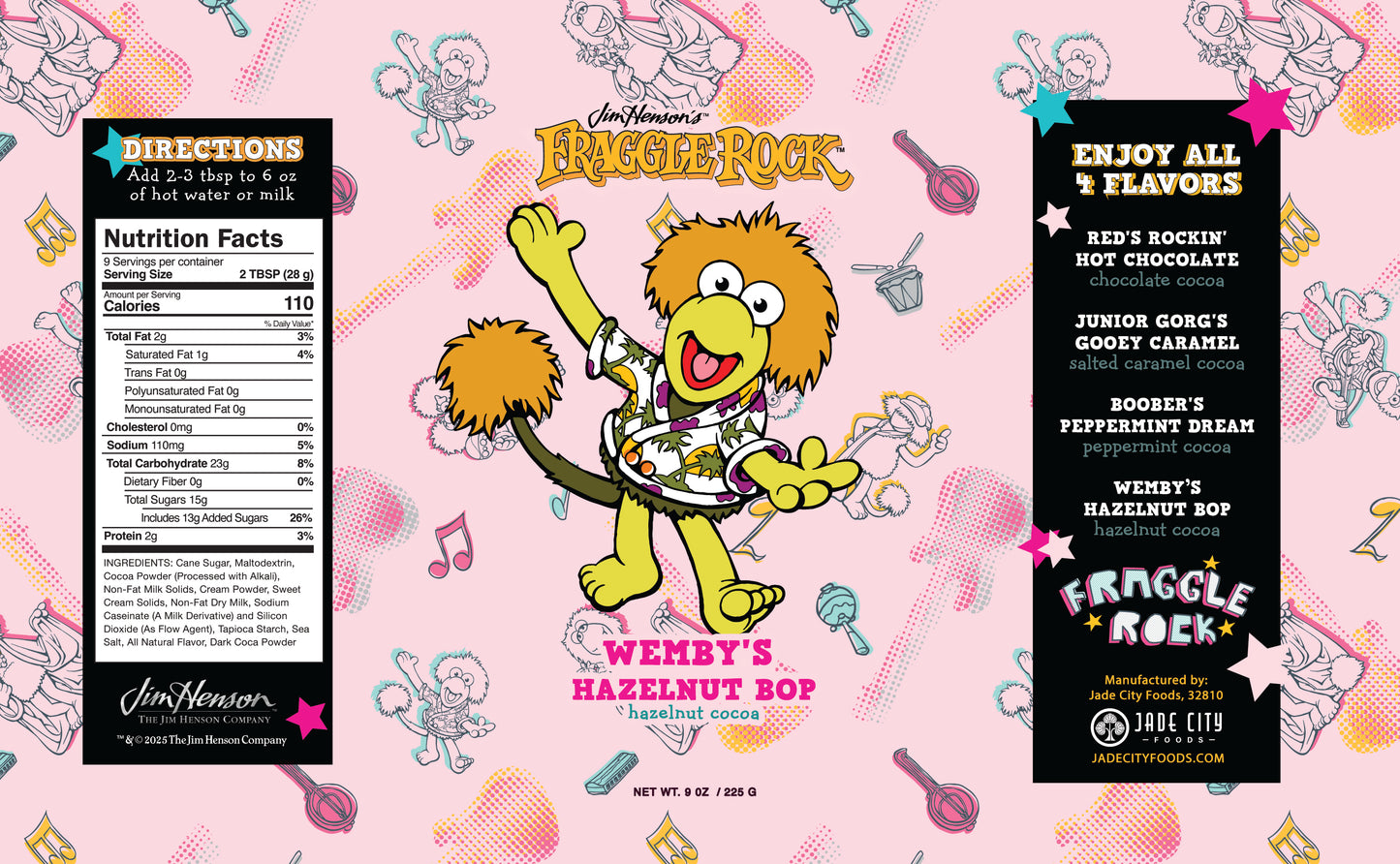 Fraggle Rock Hot Cocoa 4-Pack