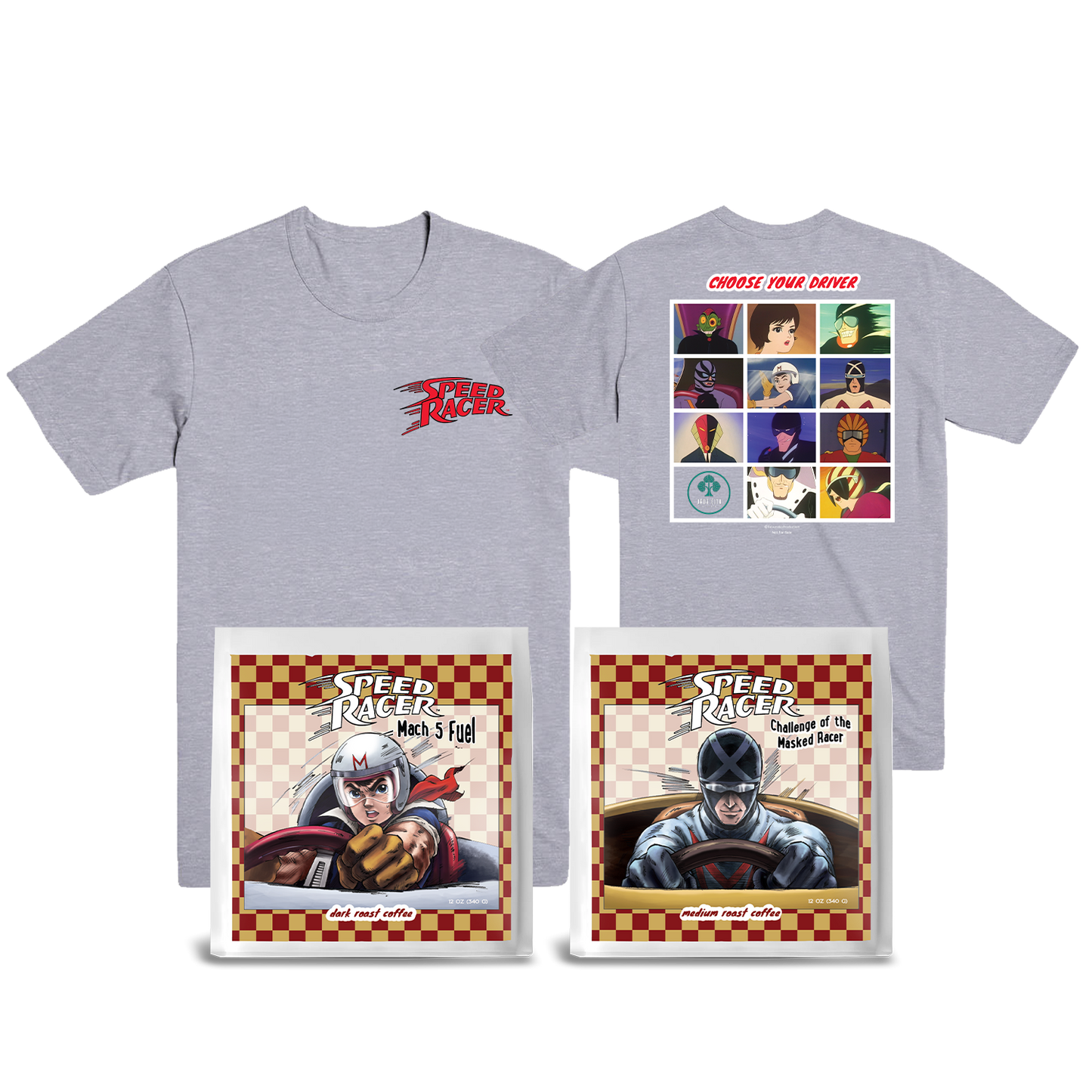 Speed Racer Tee x Coffee Combo