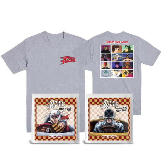 Speed Racer Tee x Coffee Combo