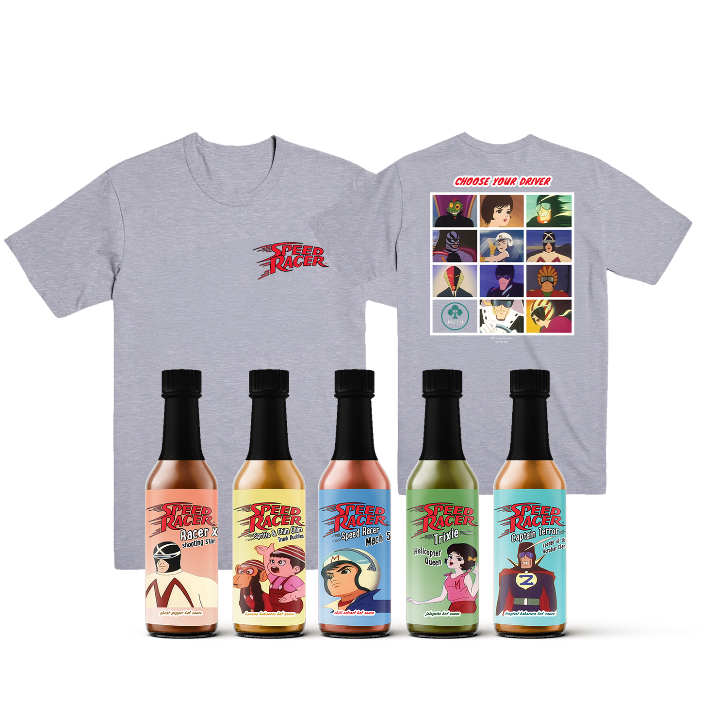 Speed Racer Tee x Hot Sauce Combo