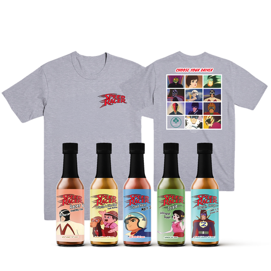 Speed Racer Tee x Hot Sauce Combo