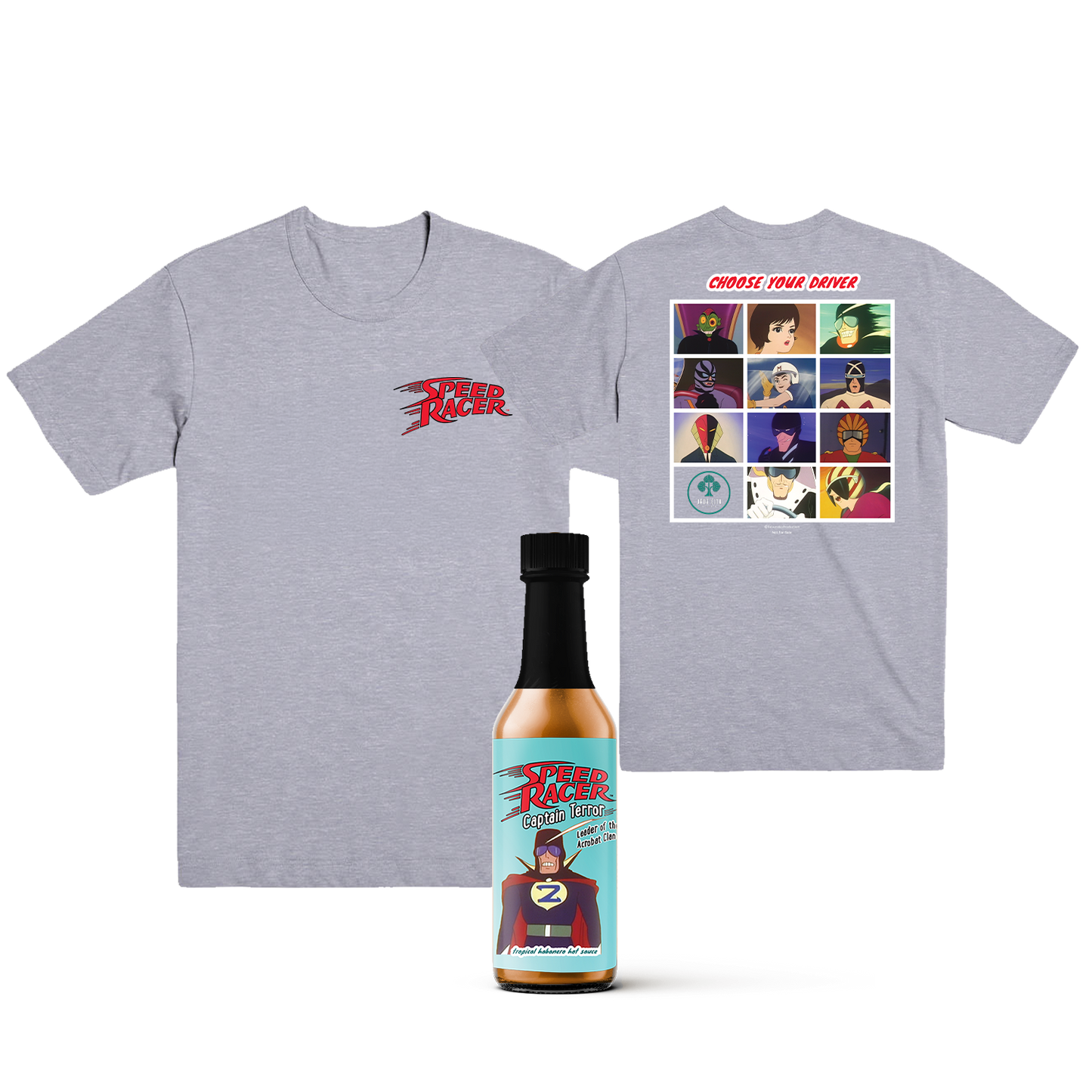 Speed Racer Tee x Hot Sauce Combo