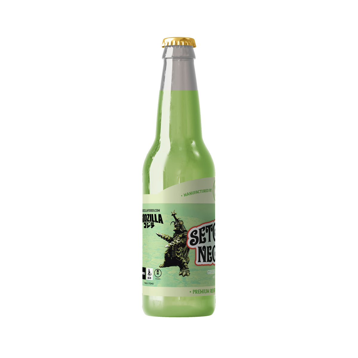 Godzilla Megalon's Setopian Nectar : Green Apple Soda