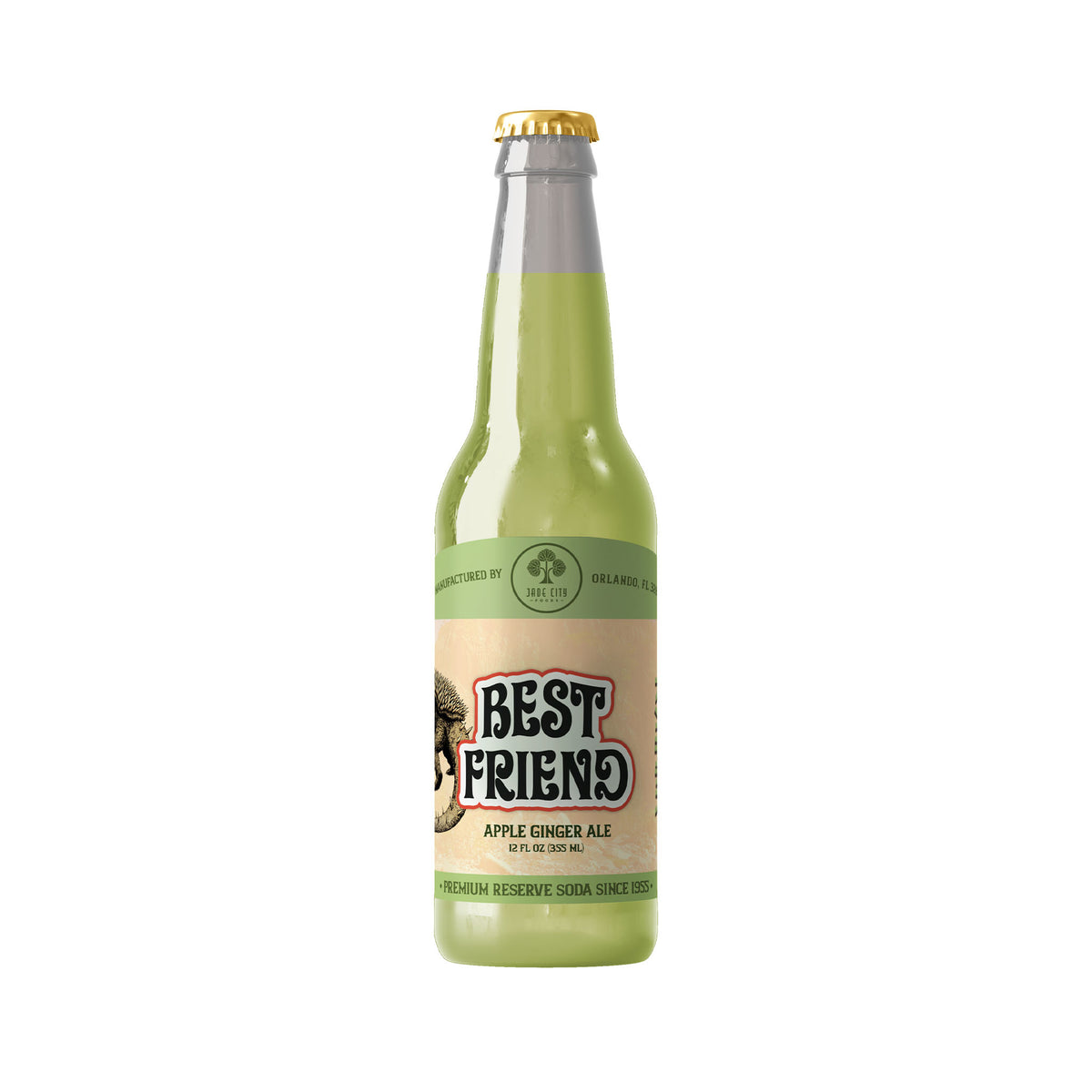 Godzilla Anguirus' Best Friend : Apple Ginger Ale