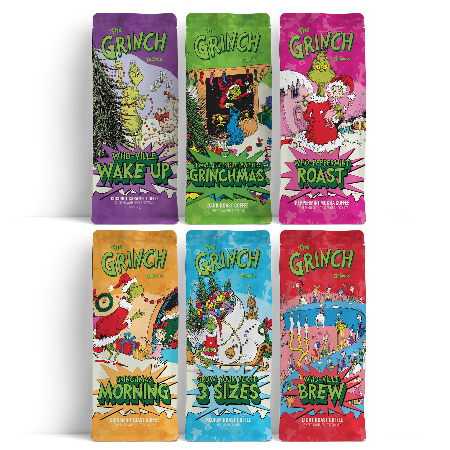 Grinch Coffee 6-Pack