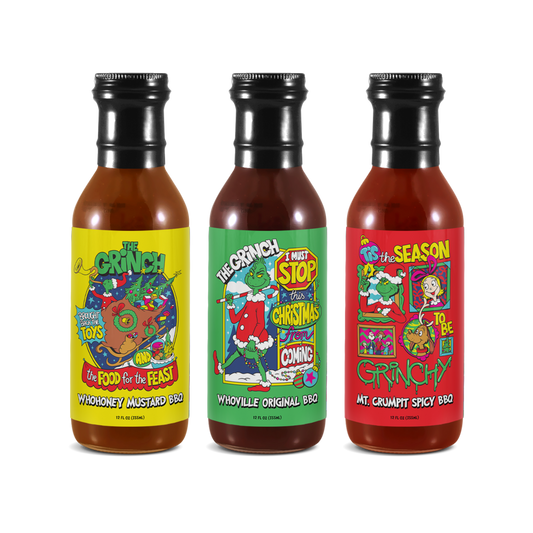 Grinch BBQ Sauce 3-Pack