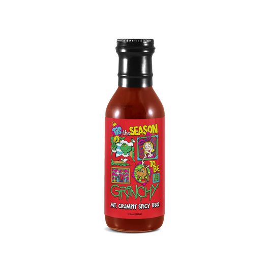Tis the Season To Be Grinchy : Mt. Crumpit Spicy BBQ Sauce