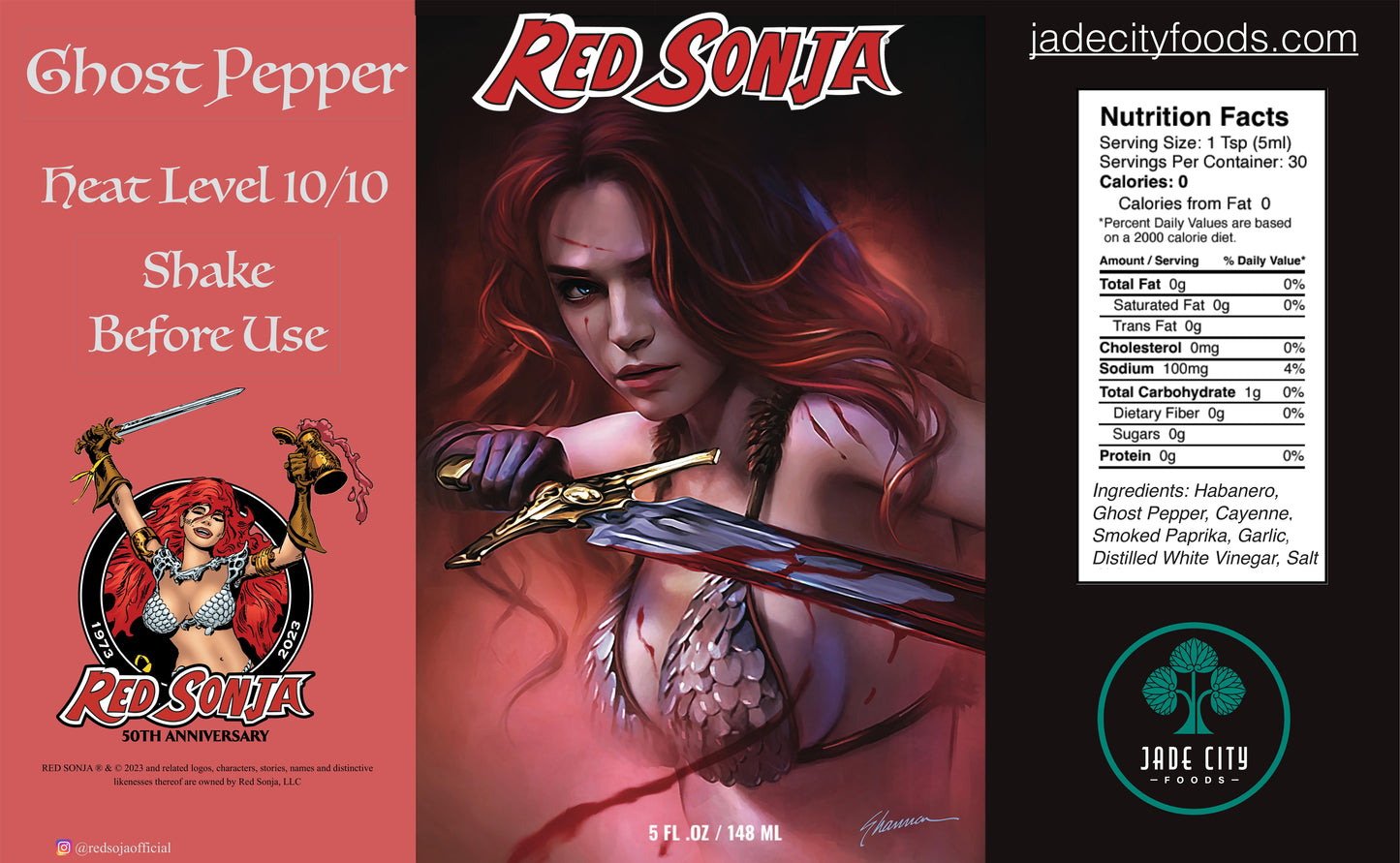 Red Sonja : Ghost Pepper Hot Sauce