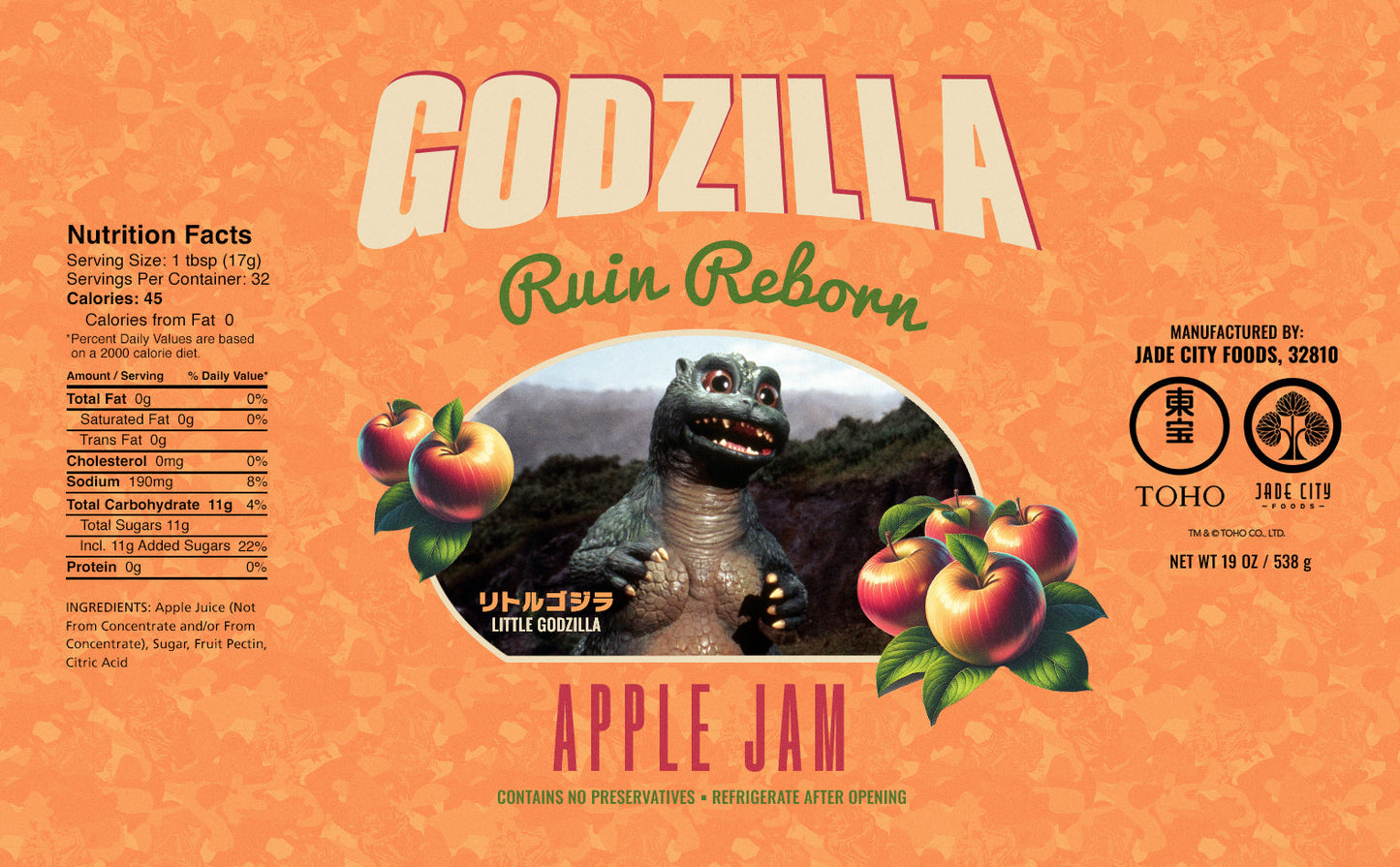 Little Godzilla's Ruin Reborn : Apple Jam