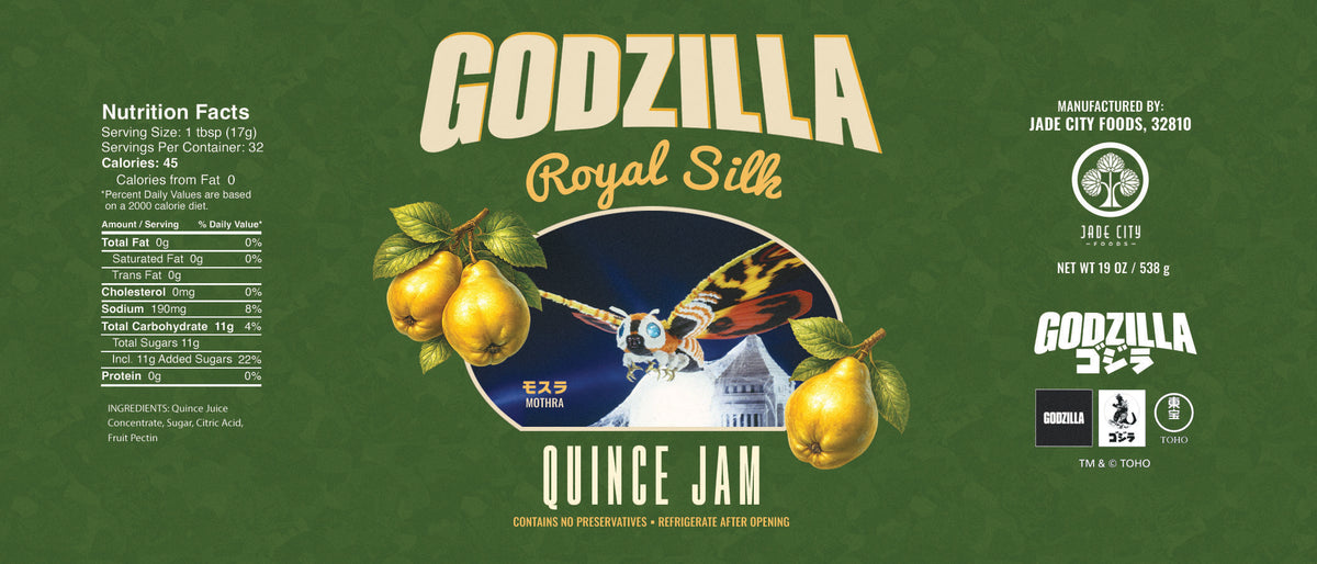 Godzilla Mothra's Royal Silk : Quince Jam