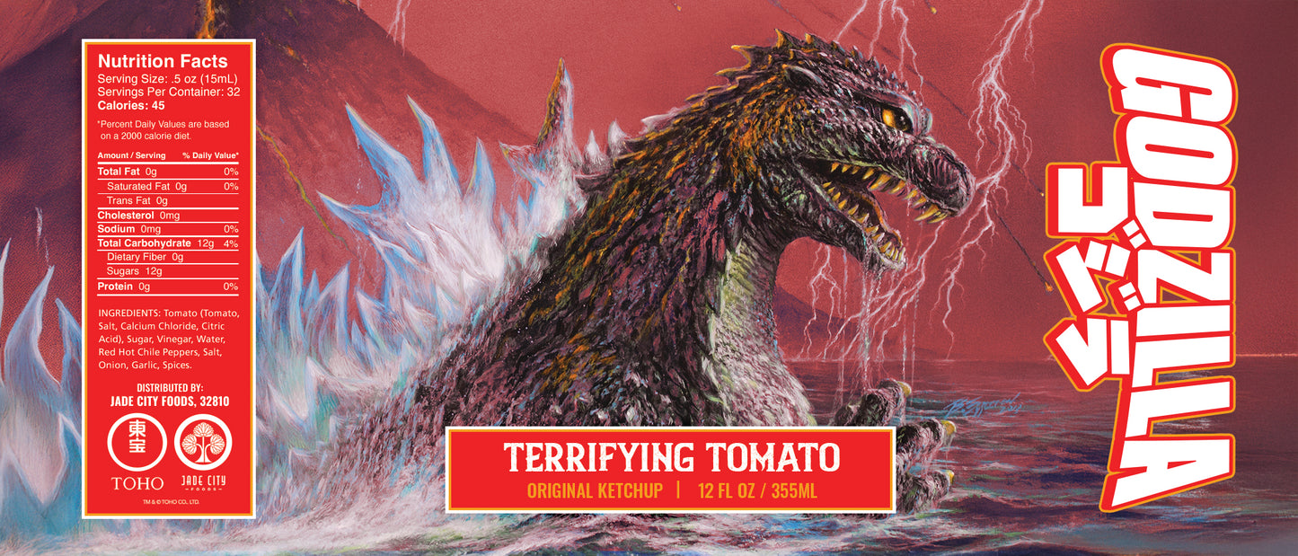 Godzilla's Ketchup 2-Pack