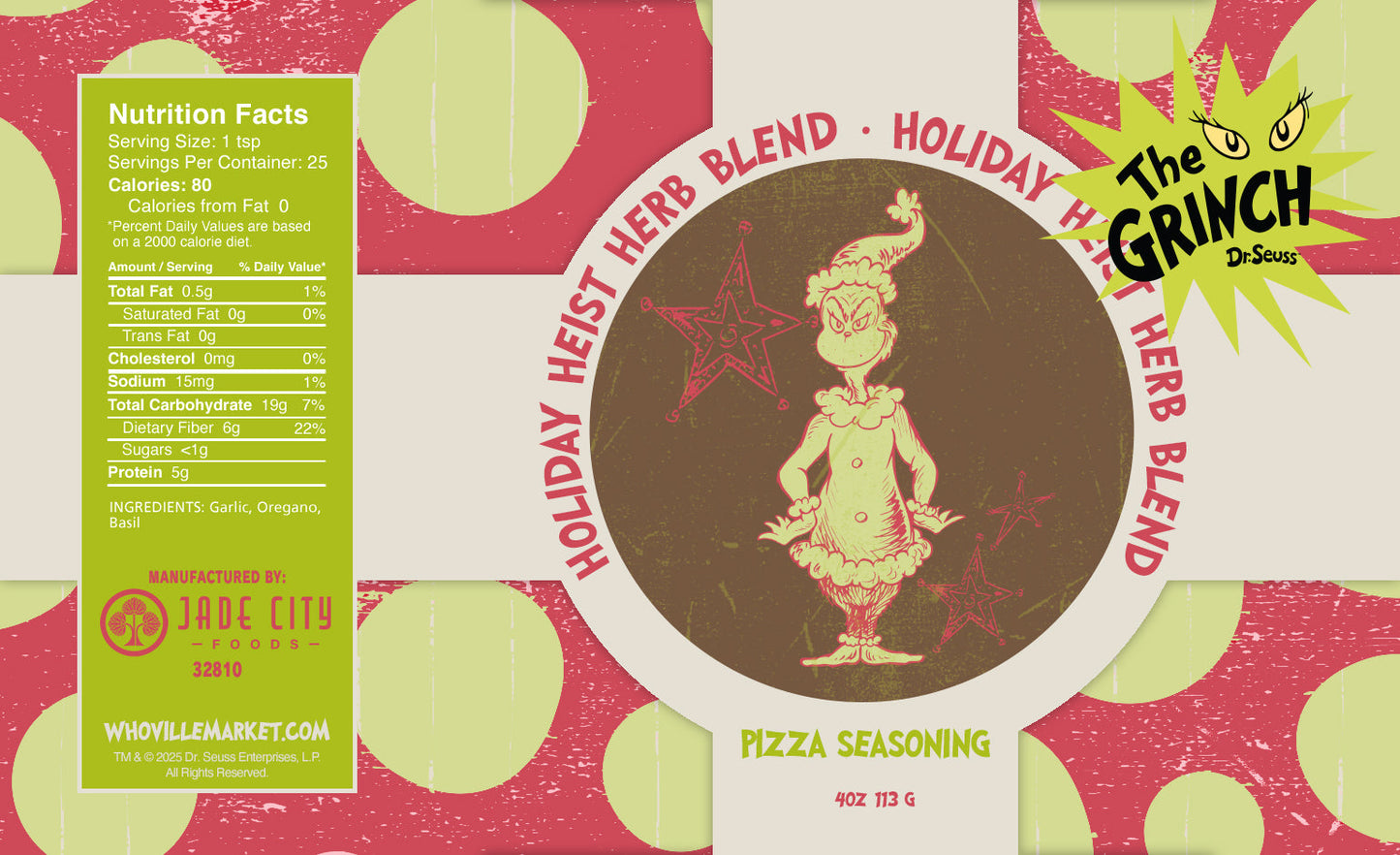 Holiday Heist Herb Blend : Pizza Seasoning