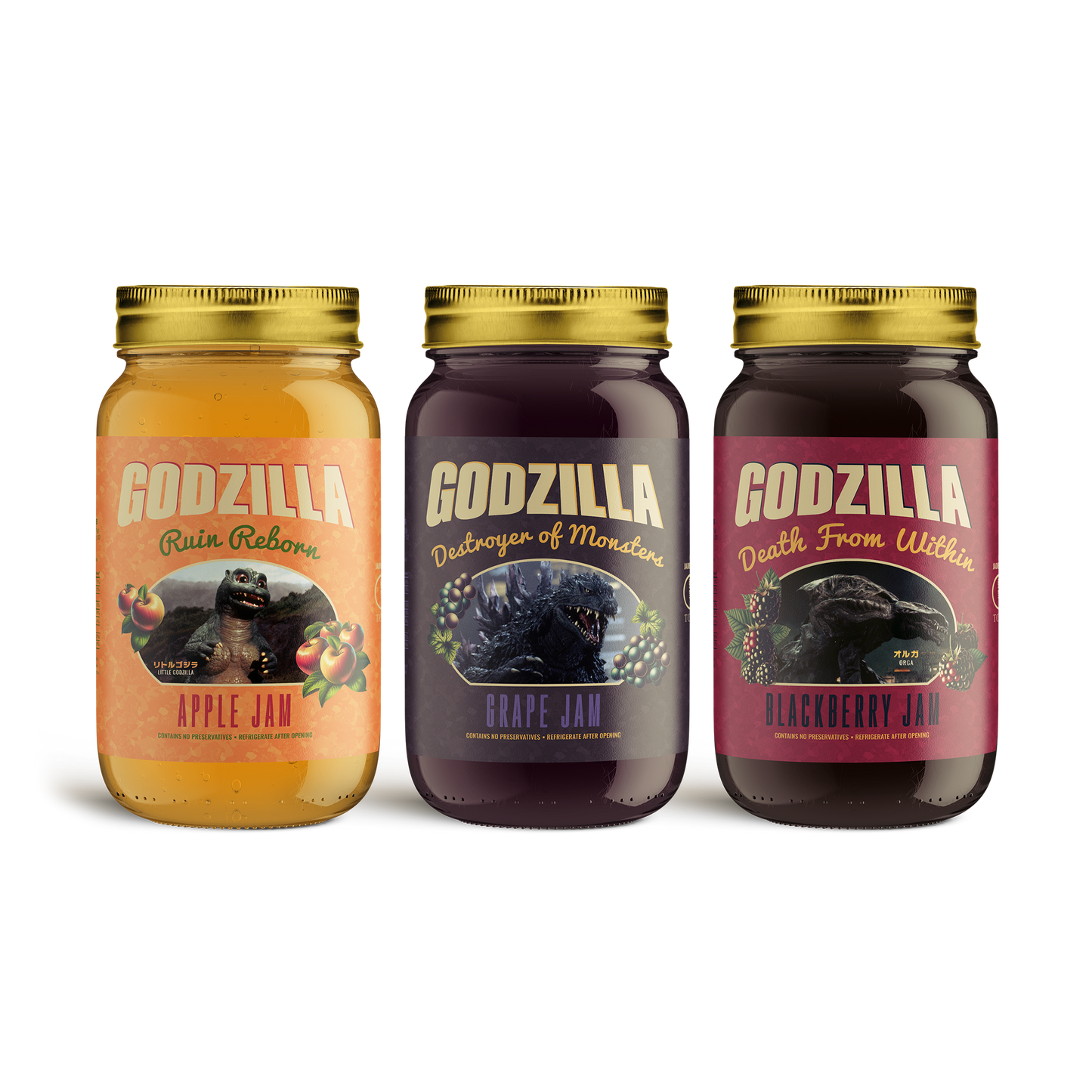 Godzilla Jam 3-Pack