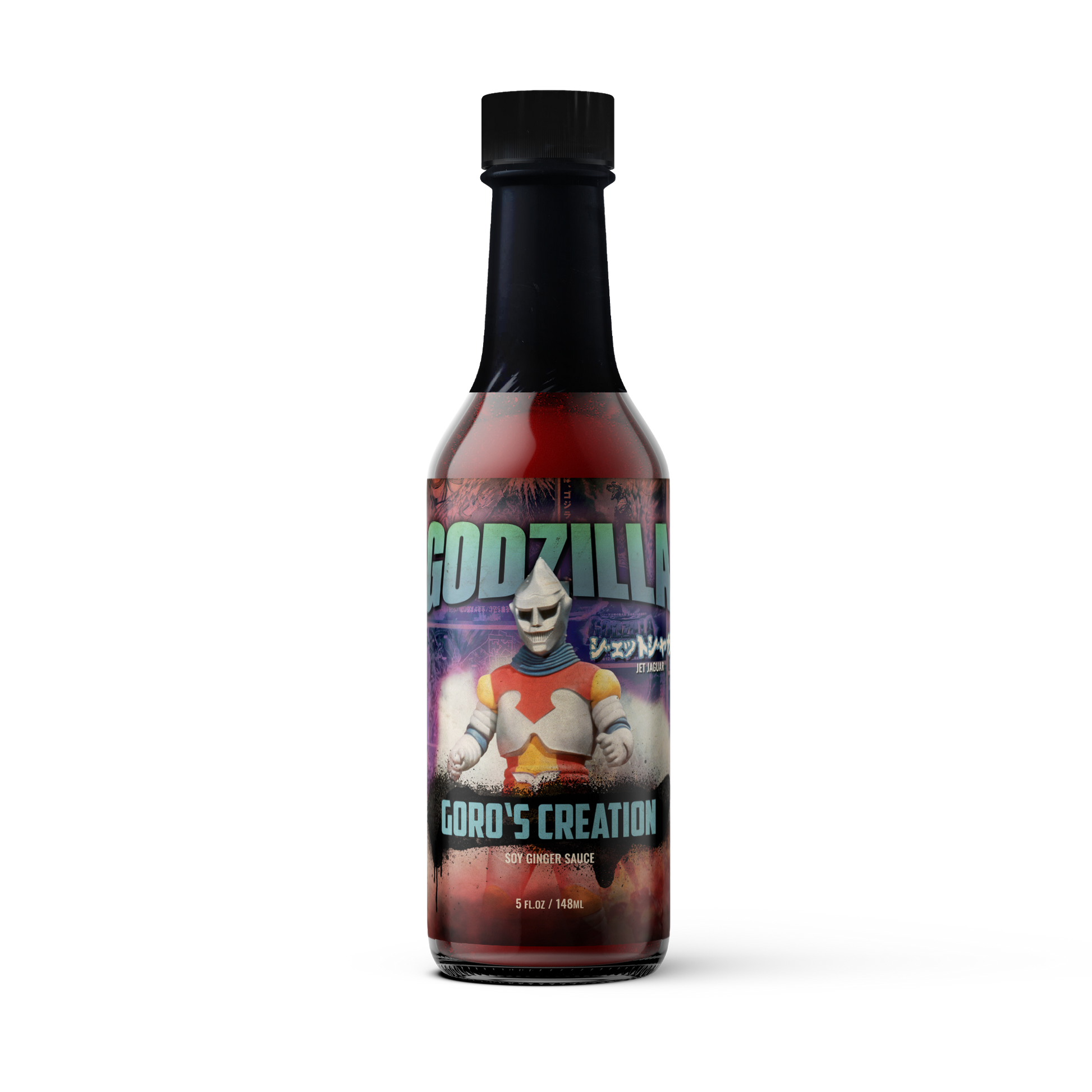 Godzilla Jet Jaguar's Goro's Creation : Soy Ginger Sauce – Jade Godzilla Jet Jaguar's Goro's Creation : Soy Ginger Sauce – Jade