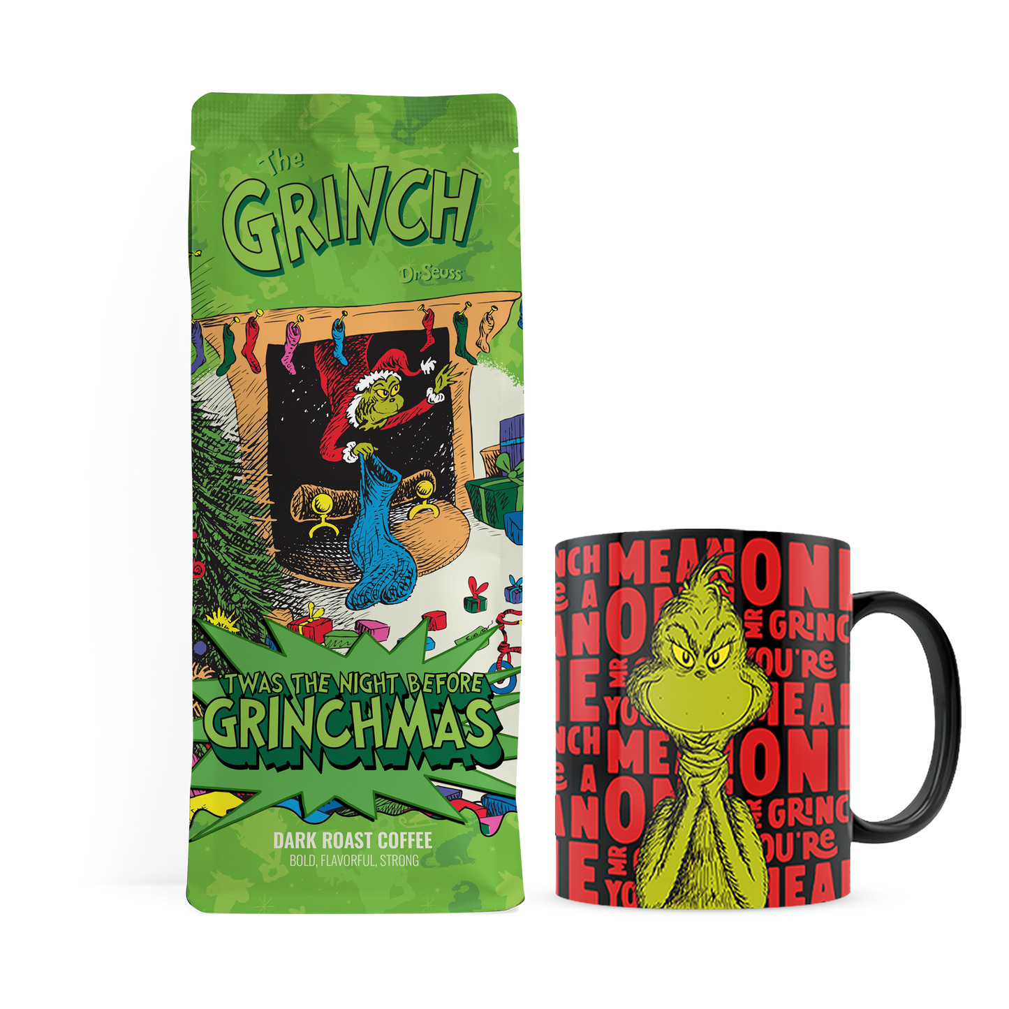 Grinch Coffee & Mug Combo