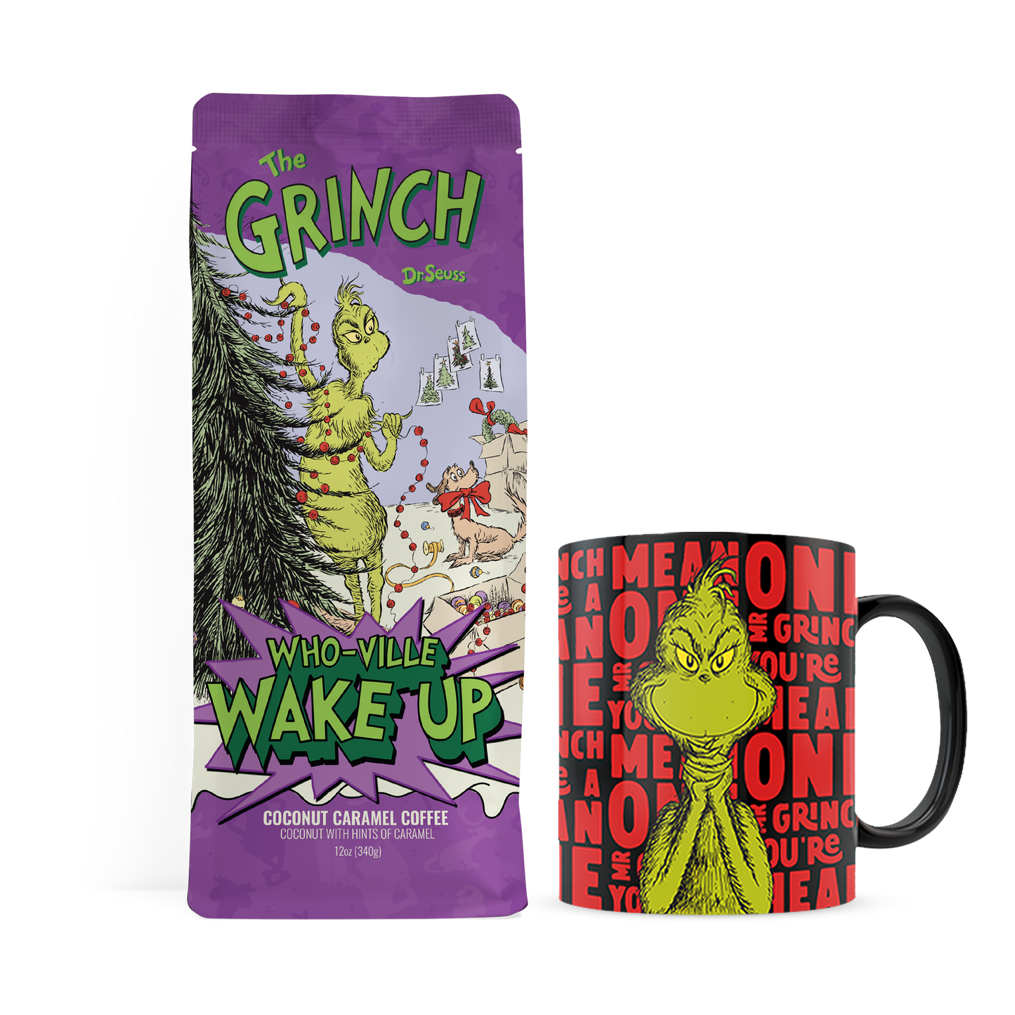 Grinch Coffee & Mug Combo