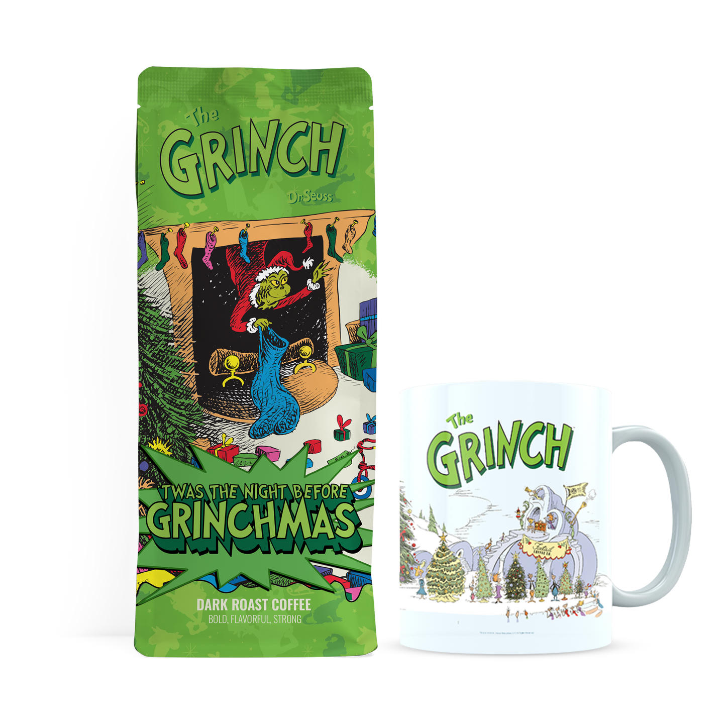 Grinch Coffee & Mug Combo