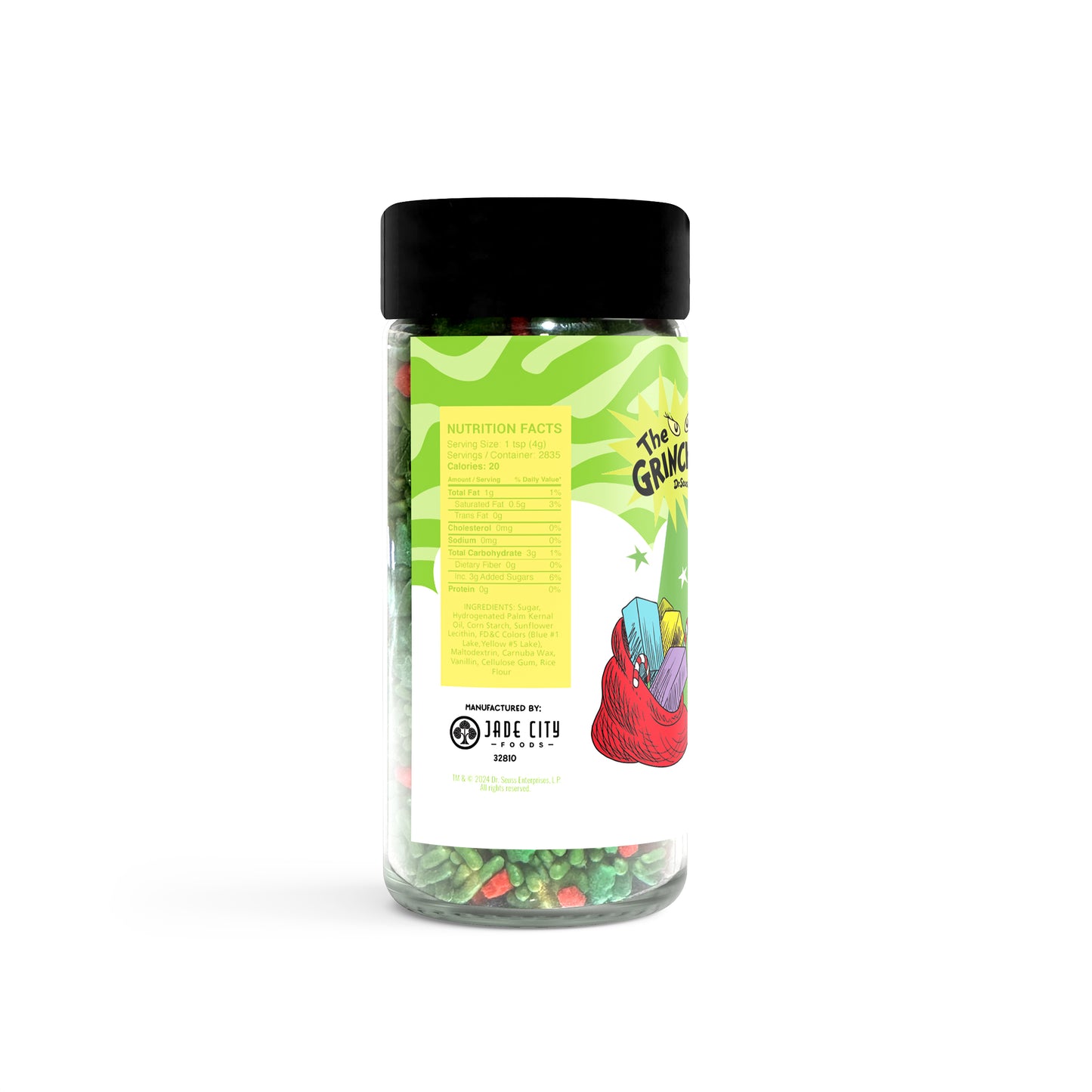 Grinch Sprinkles 3-Pack