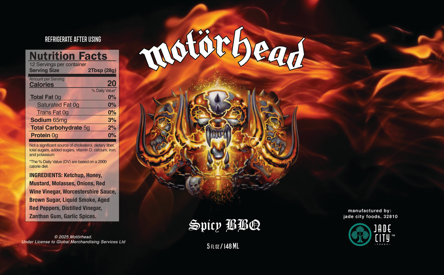 Motörhead BBQ Sauce 3-Pack