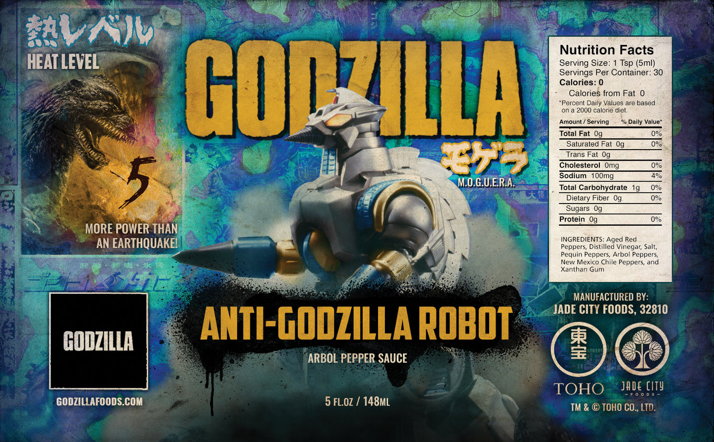 M.O.G.U.E.R.A. Anti-Godzilla Robot: Arbol Pepper Sauce