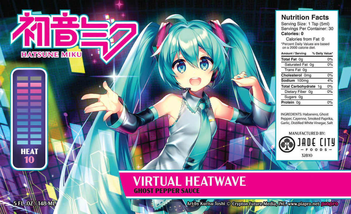 Hatsune Miku Hot Sauce 6-Pack : Series 2