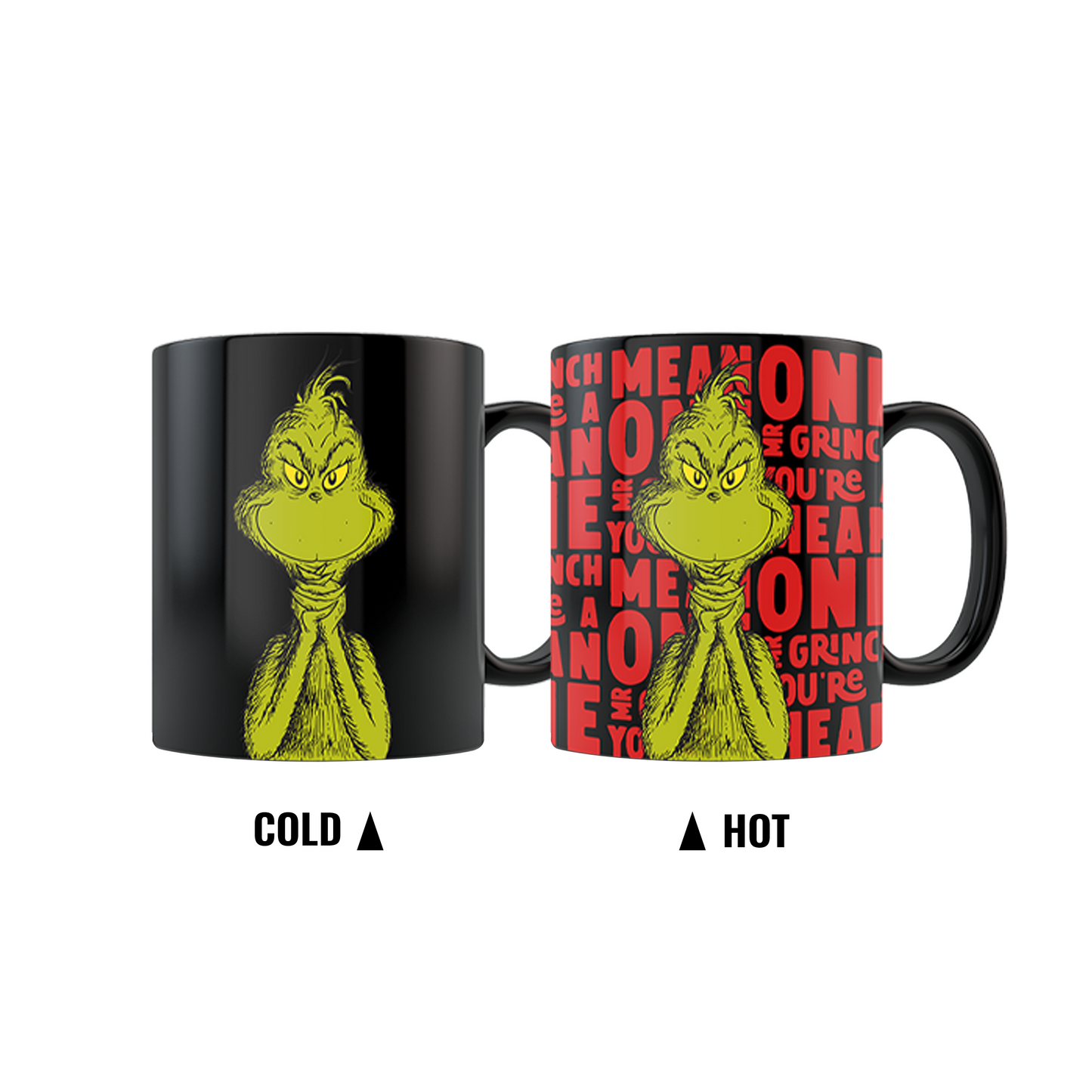 Grinch Heat Activated Mug