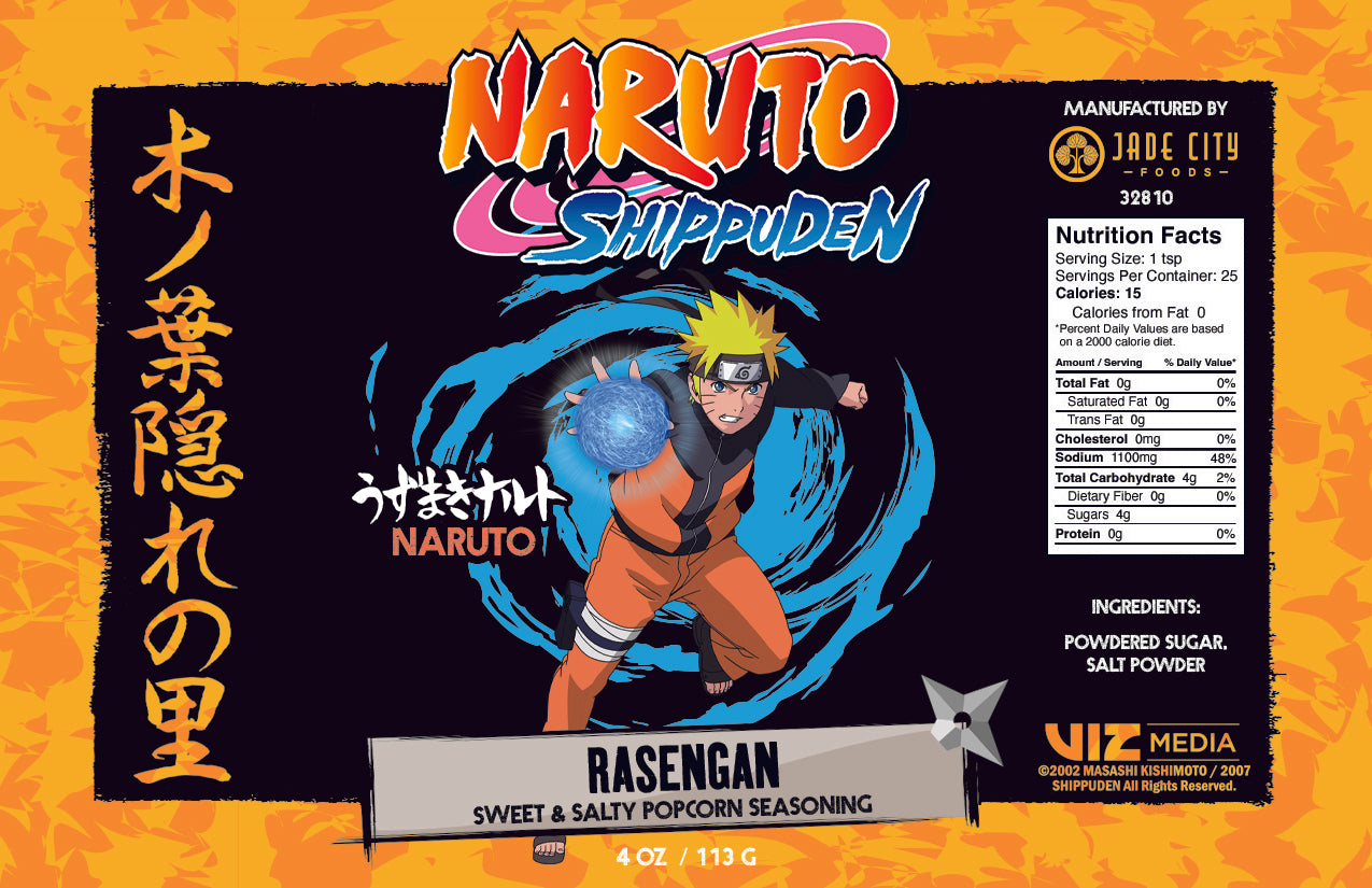 Naruto's Rasengan : Sweet & Salty Popcorn Seasoning