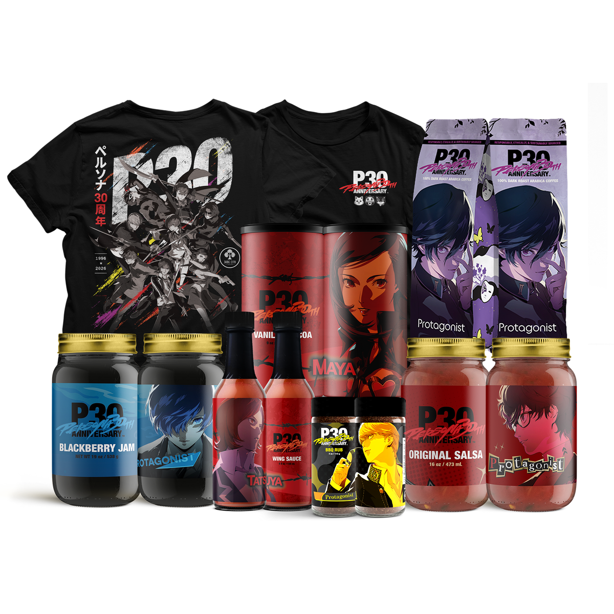 Persona 30th Anniversary : Complete Collection + Exclusive Tee