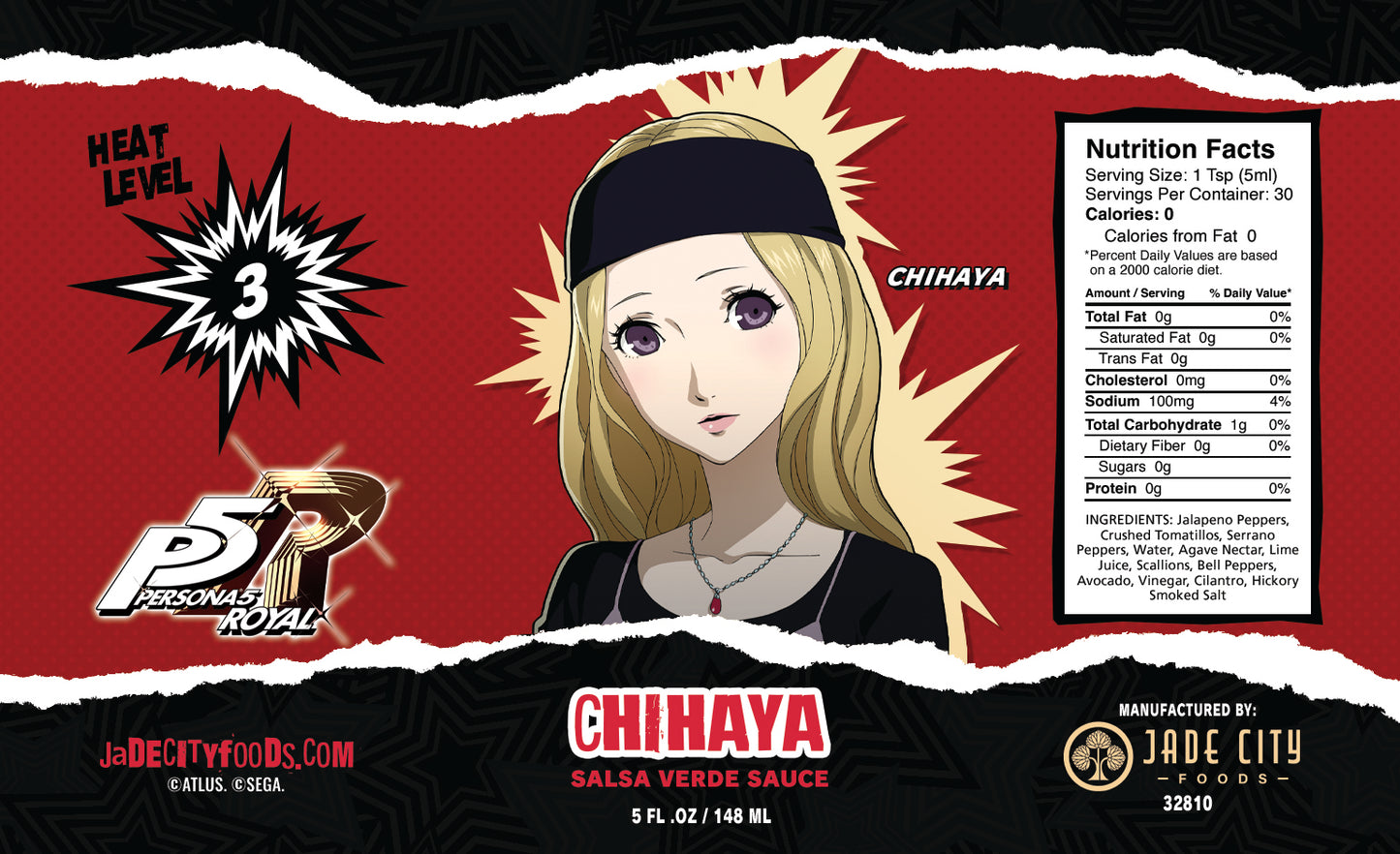 Persona 5 Royal : Hot Sauce 5-Pack Series 3