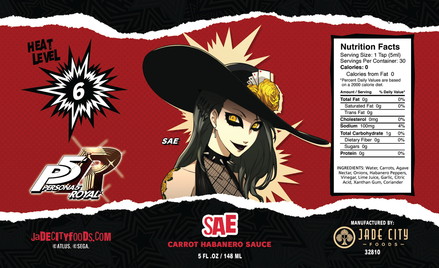 Persona 5 Royal : Hot Sauce 5-Pack Series 3