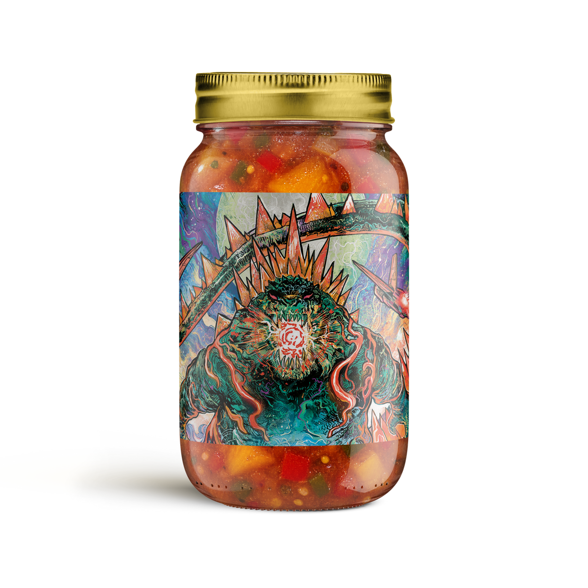 Godzilla Reptilian Riot : Peach Salsa