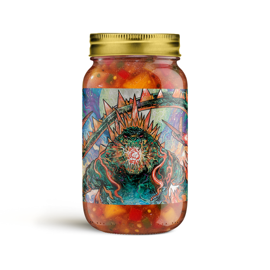 Godzilla Reptilian Riot : Peach Salsa
