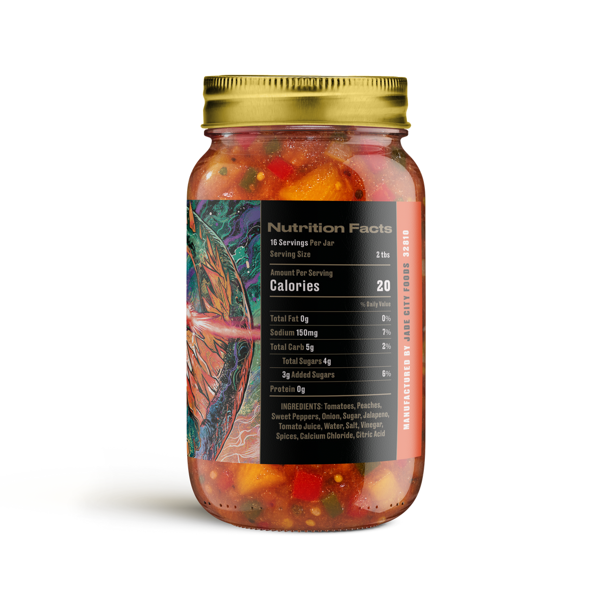 Godzilla Reptilian Riot : Peach Salsa