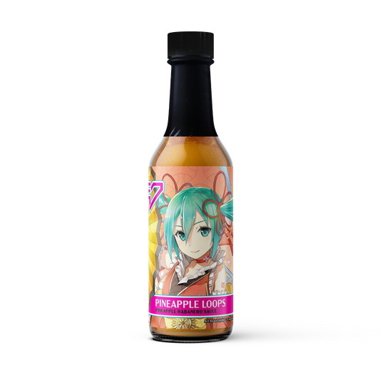 Hatsune Miku Pineapple Loops : Pineapple Habanero Sauce
