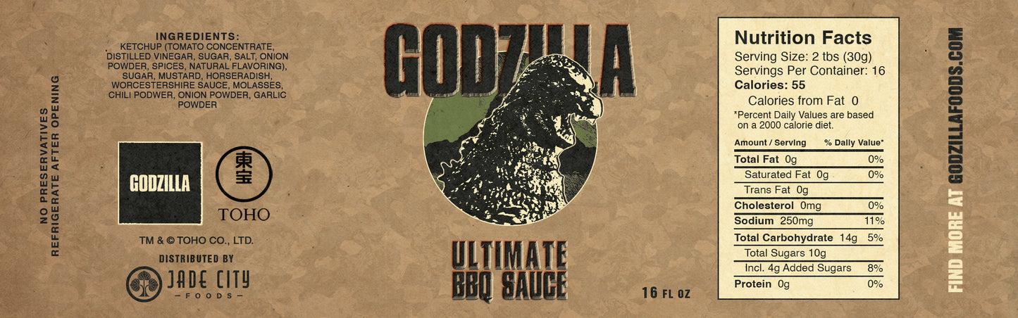 Godzilla's Ultimate BBQ Sauce