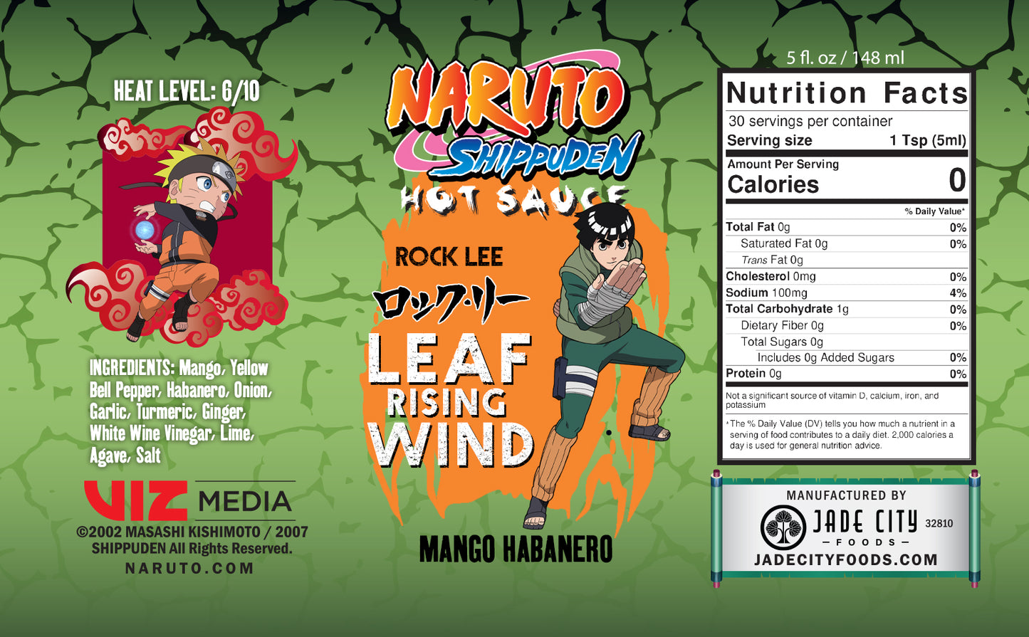 Naruto Hot Sauce 5-Pack : Series 2