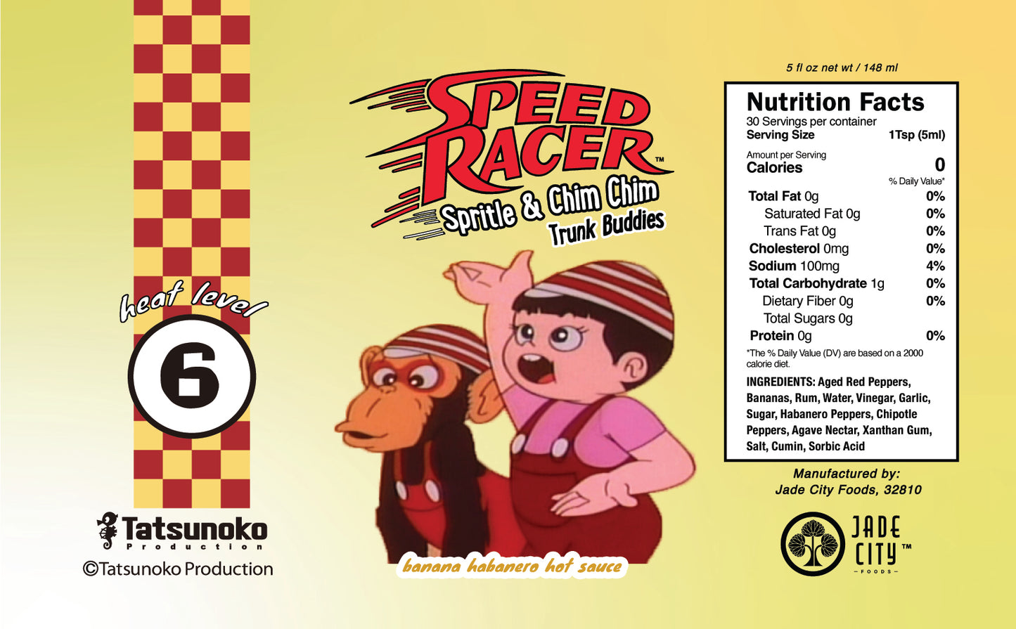 Speed Racer Hot Sauce 5-Pack