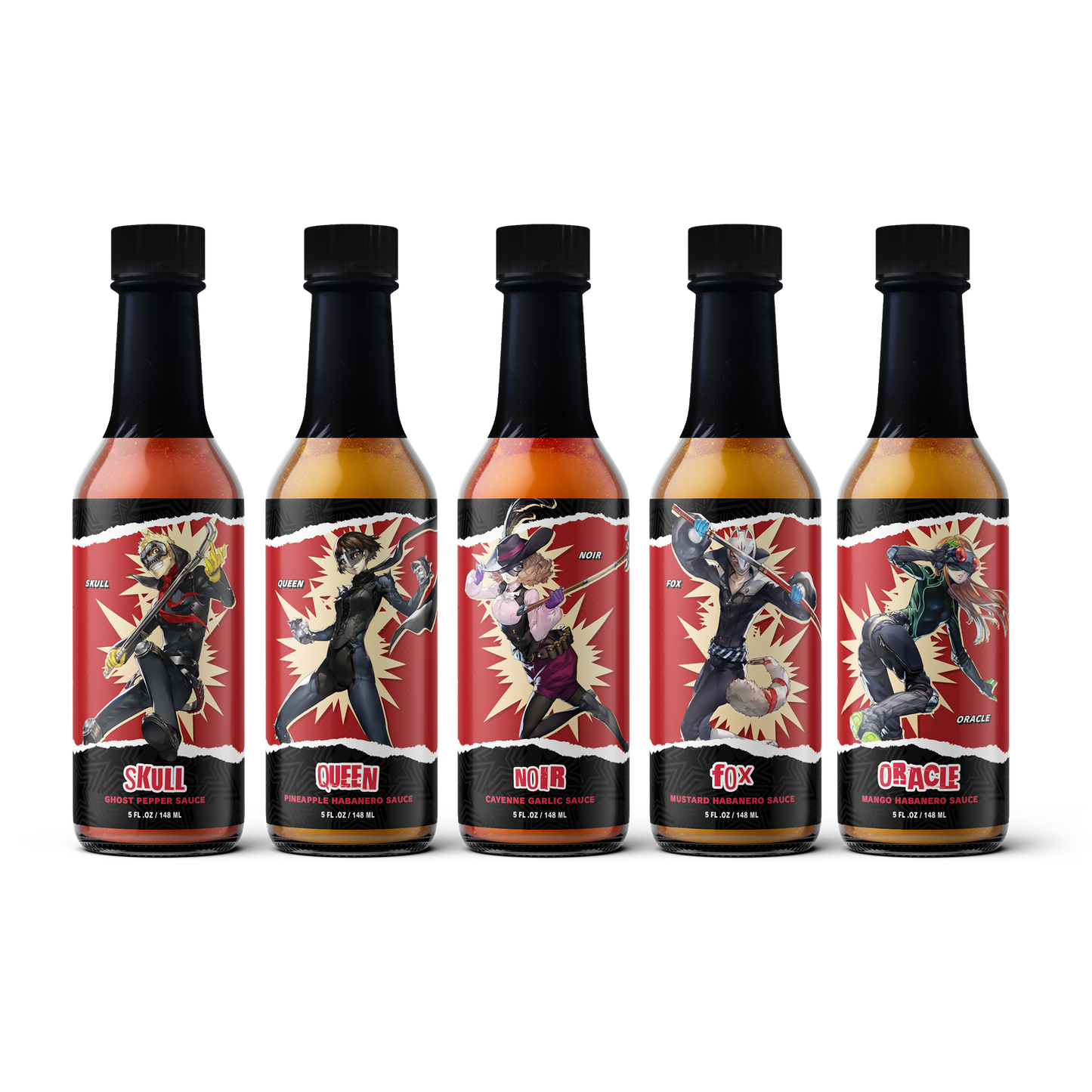 Persona 5 Royal : Hot Sauce 5-Pack Series 2