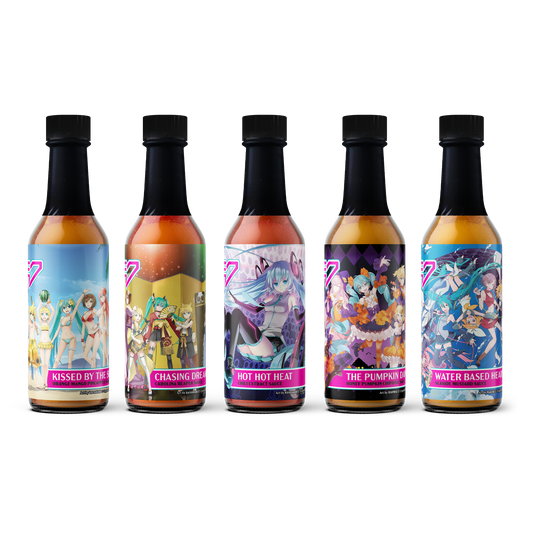 Hatsune Miku Hot Sauce 5-Pack
