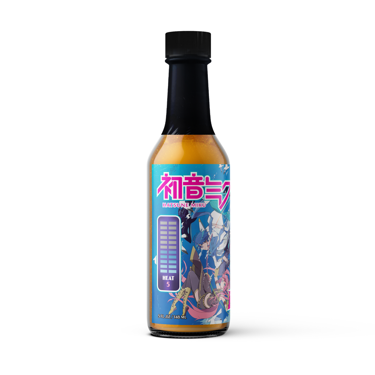 Hatsune Miku Hot Sauce 5-Pack