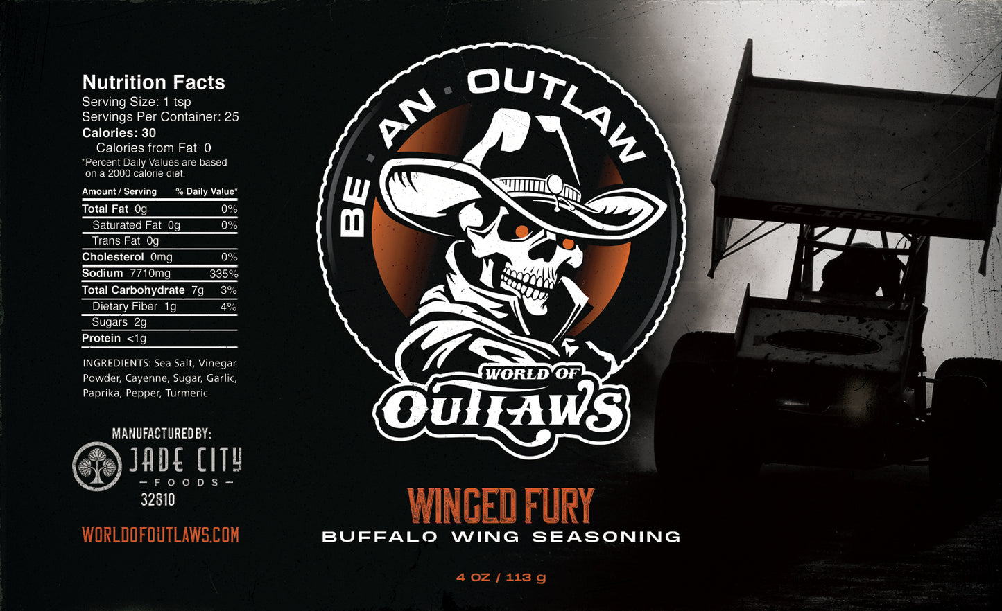 Winged Fury : Buffalo Wing Seasoning